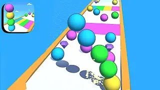 Ball Stacking ​- All Levels Gameplay Android,ios (Part 1)