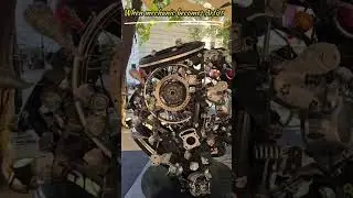 Sculpture made from Motorcycle Parts #diy #recycle #diycrafts #diyprojects #recycledart #diycraft