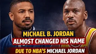 Michael B. Jordan almost changed his name as a kid due to NBA's Michael Jordan