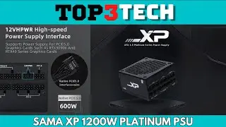 Обзор блока питания Sama XP Platinum 1200 Вт | Top3Tech