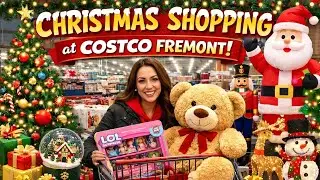 Christmas gift items plus decorations at Costco wholesale store at Fremont , California, USA 