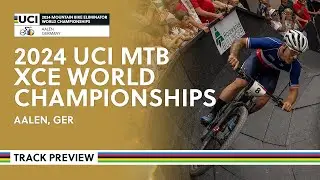 Track Preview | 2024 UCI Mountain Bike Eliminator World Championships Aalen (GER)