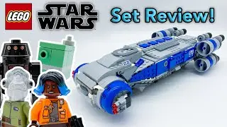 LEGO Star Wars Resistance I-TS Transport Review! Set 75293