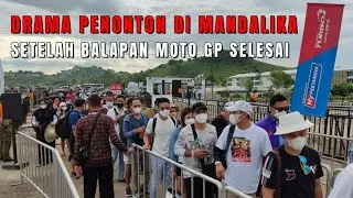 NASIB PENONTON MOTOGP INDONESIA TERLANTAR DARI SORE HINGGA MALAM SAMPAI REBUTAN BIS UNTUK PULANG