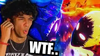 FIGHTER Reacts to COSMIC GAROU vs. SAITAMA.. (and loses it)