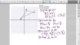 circumcenter notes