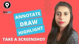 How to use Epic Pen | Best Annotation tool for Windows | Write on Desktop Screen.