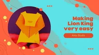 Effortless Lion King Origami Tutorial: Simple Steps.