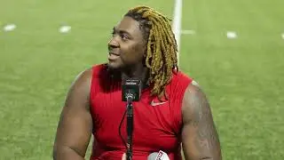 Ohio State Football Offensive Line: Ethan Onianwa, Carter Lowe, Josh Padilla