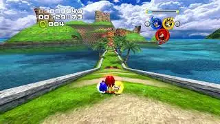 Knuckles says shit in Sonic Heroes