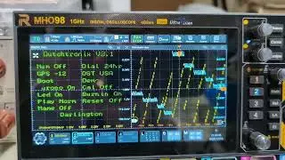 Rigol MHO98 with hacked firmware fixes XY mode