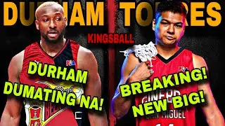 BREAKING: NORBERT TORRES MAS PINALAKAS LALO ANG GINEBRA! | DURHAM DUMATING NA PARA SA SMB!