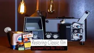 Classic 40 YEAR OLD film equipment Restoration - PART 1