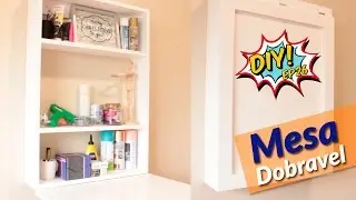 MESA DOBRÁVEL PARA ARTESANATO