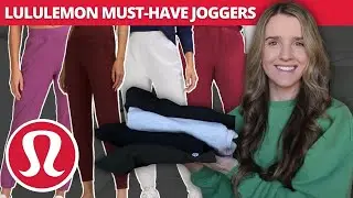 LULULEMON BEST JOGGERS REVIEW & TRY-ON / must-have joggers from lululemon