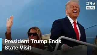BREAKING NEWS: Trump & Melania Depart UK After Historic State Visit | AC1G