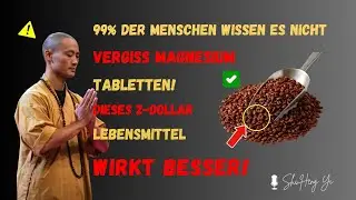 H&ouml;ren Sie auf, teure Magnesiumtabletten zu kaufen! Dieses $2 Lebensmittel wirkt 16x besser | Senior