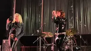 NAT SIMMONS & CHERIE CURRIE 