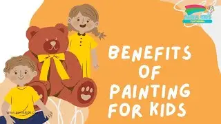 Benefits of Painting for kids #GEMAkids