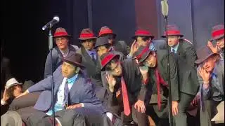 Officer Krupke reimagined in Gunn Musical Choir - And then there were Nuns, Soloist Agastya Goel