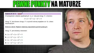 Te zadania są tak proste, że szkoda ich nie rozwiązać na maturze