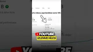 Youtube İzlenme Arttırma Hilesi - Youtube İzlenme Hilesi (2025)