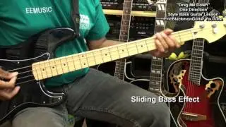 How To Play Drag Me Down Bass Guitar Lesson EEMusicLIVE