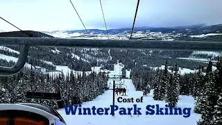 Cost of Skiing Winter Park, Colorado