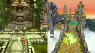 Temple Run 2 Lost Jungle VS Sky Summit | Temple Run 2 | YaHruDv