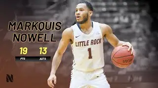 Markquis Nowell Little Rock 19 PTS 13 AST vs Central Arkansas | Full Game Highlights