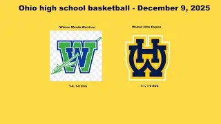 Winton Woods Warriors at Walnut Hills Eagles - Ohio high school basketball - radio broadcast