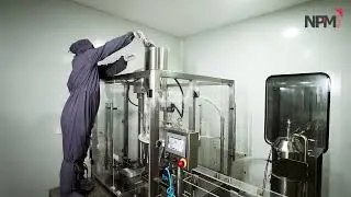 High Speed Automatic Rotary Powder Filling Machine | Glass & PET Bottle | NPM Machinery