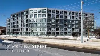 For Sale - 101 at 690 King St. W. Kitchener - Midtown Lofts