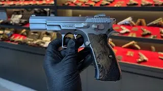 Sarsılmaz Kılın&ccedil; 2000 Mega F&uuml;me Titanyum Kaplama Titanium Wrap Chrome Detail Weapon Custom Work 