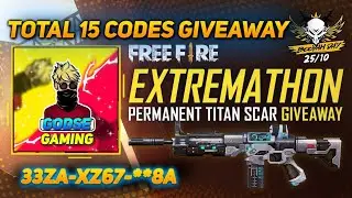 How to get Titan scar redeem code 🤫15 Titan scar code Giveaway🗣️How to enter Titan scar customs.