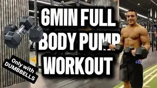 6 MIN FULL BODY WORKOUT ONLY DUMBBELLS