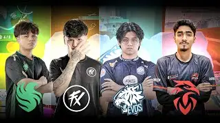 FALCON VS RHK VS EVOS VS FLUXO | LAST ZONE FIGHT | ESPORTS WORLD CUP HIGHLIGHTS