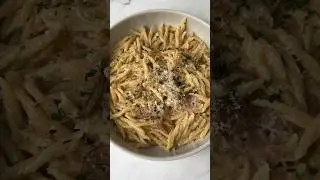 Shallot & Garlic Confit Trofie #pasta