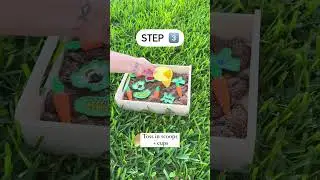 Try this garden-themed sensory bin is one of those activities that checks all the boxes 🌱