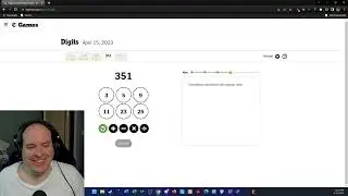 Digits, a new NY Times puzzle, as solved by LogicDolphin on the LogicDolphin channel, 4/15/23