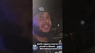 Battle rappers react #rap #rapcompetition #rapbattle