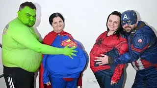Pregnant Superheroes