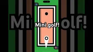 Human vs BOT 22 in Mini golf! #humanvsrobot #gaming