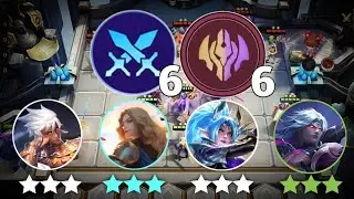 (Immortal Lancelot) 6 Assassins And 6 Immortals Synergy Combo | Magic Chess Best Synergy
