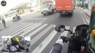 Shout out sayo paps kaso wala helmet ang angkas mo eh I My Daily Ride