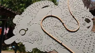 PUTIHAN WAYANG KERTAS GREYBOARD - Tatahan Tedhak