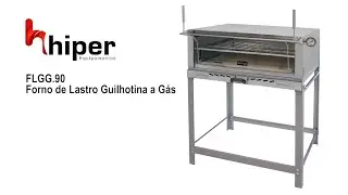 Forno De Lastro Guilhotina 90cm A Gas - Flgg90 - Metvisa