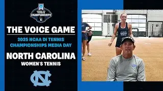 UNC Women's Tennis | The Voice Game | 2025 NCAA Championship Media Day