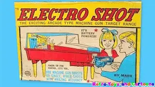 Electro-Shot Shooting Gallery Marx Commercial Retro Toys and Cartoons