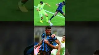 Inter Milan Vs Barcelona Dumfries Vs Gerard Martin